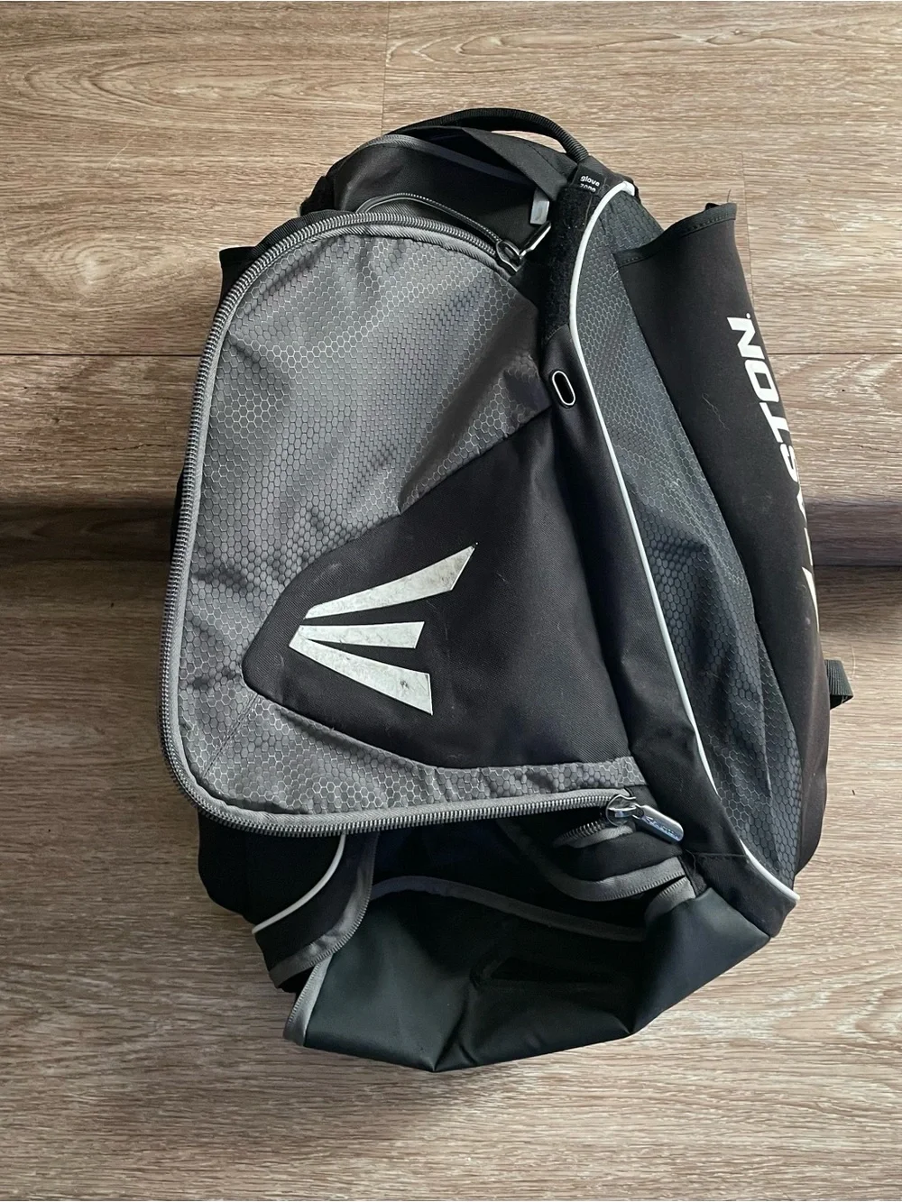 Easton Black and Gray Men's Athletic Backpack